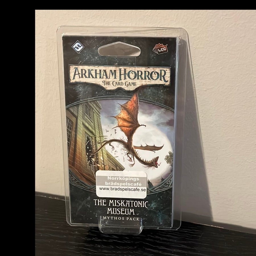 arkham horror the card game the miskatonic museum mythos pack LCG: battling opponents with weapon cardsArrows Arkham Horror The Card Game