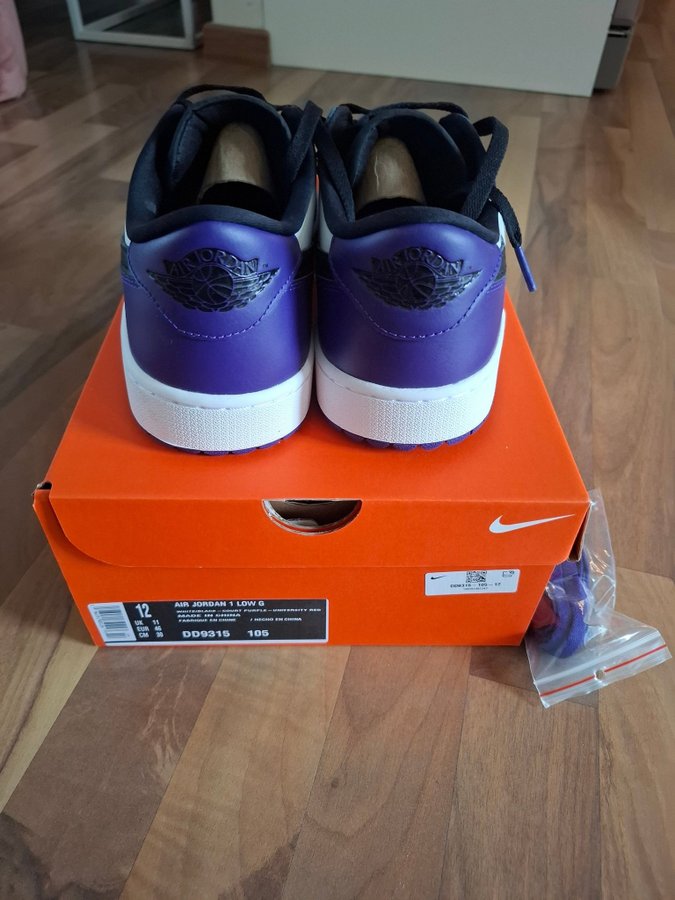 Nike Air Jordan Low Court Purple Köp på Tradera (698906089)