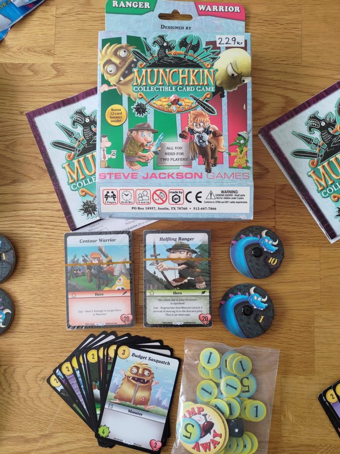 Se produkter som liknar Munchkin CCG - Komplett samli.. p Tradera  (720164487)