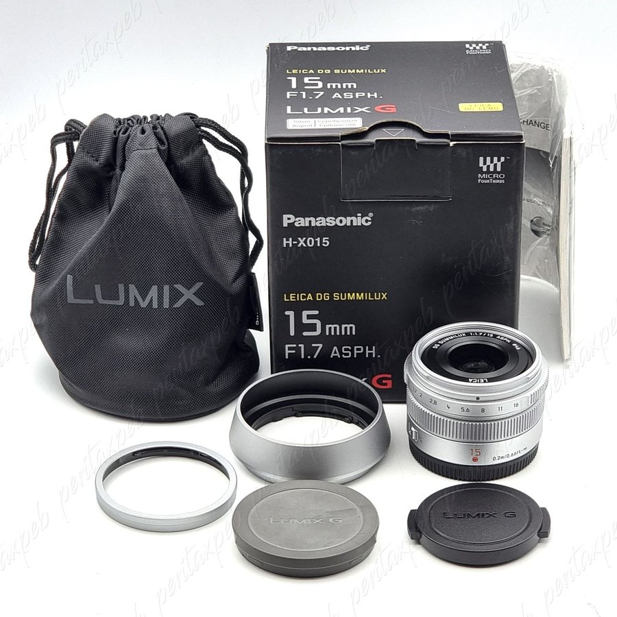 15mm F1.7 ASPH LEICA DG SUMMILUX オマケ付 Panasonic Leica DG Summilux 15mm F1.7 ASPH: Digital