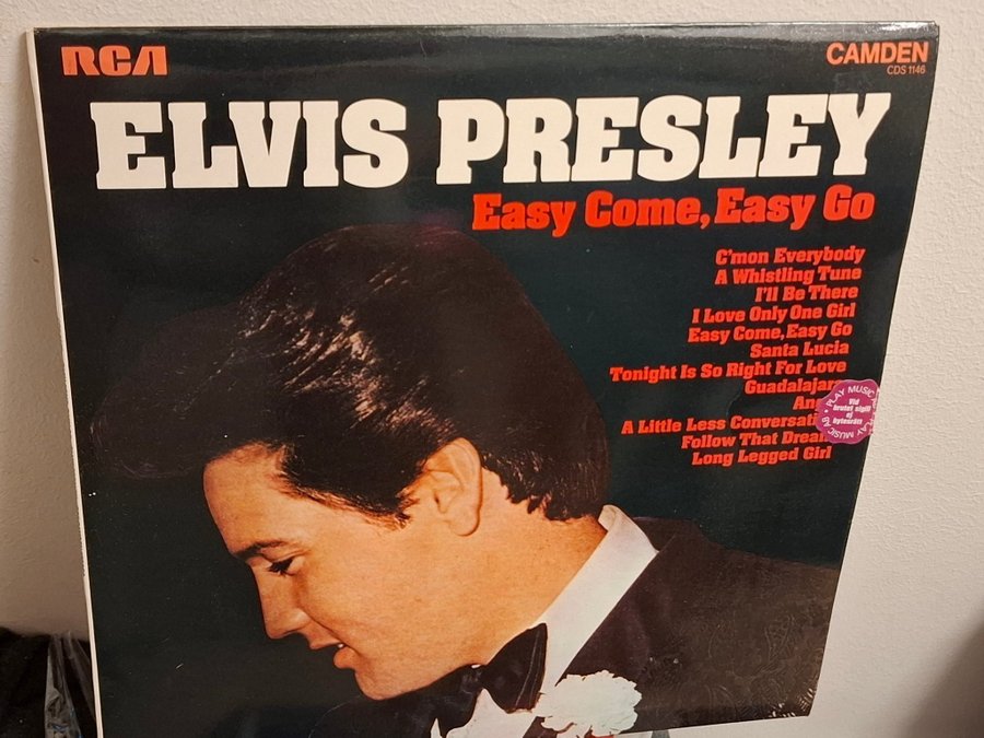 LP Elvis Presley – Easy Come, Easy Go | Köp på Tradera (702989928)
