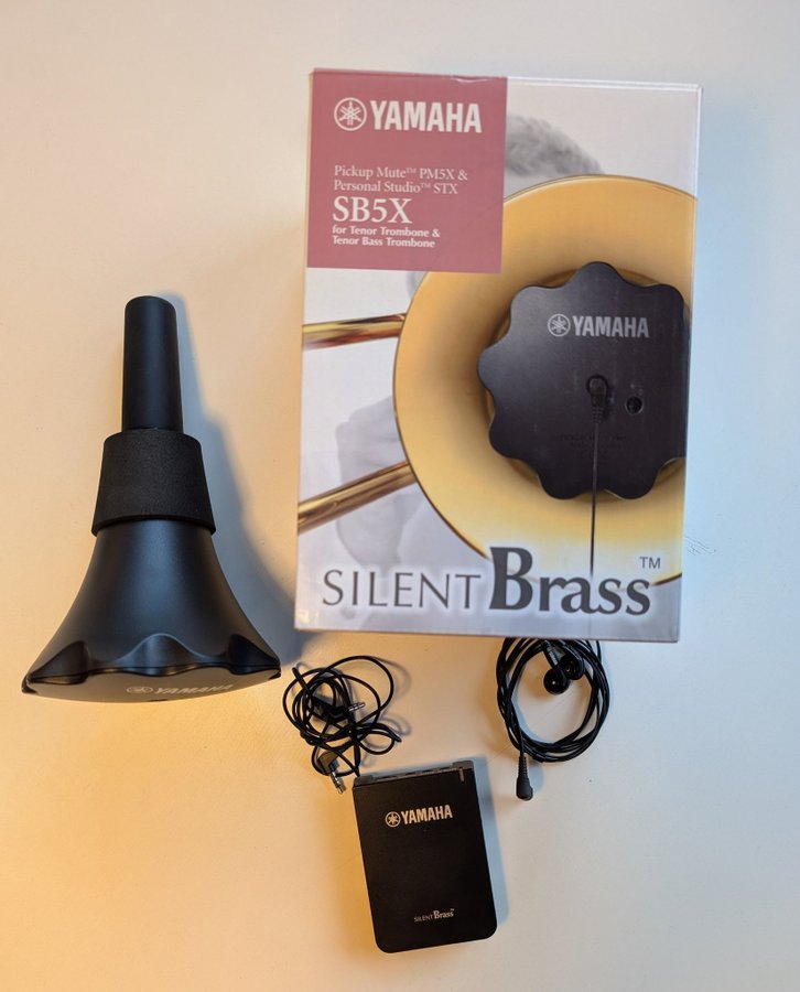 Yamaha Silent Brass SB5X för trombon. | Köp på Tradera (702496801)