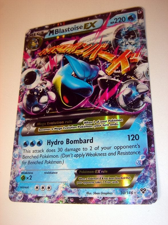 M Blastoise Ex Mega Rare Foil 22 Kop Fran Caprod2 Pa Tradera