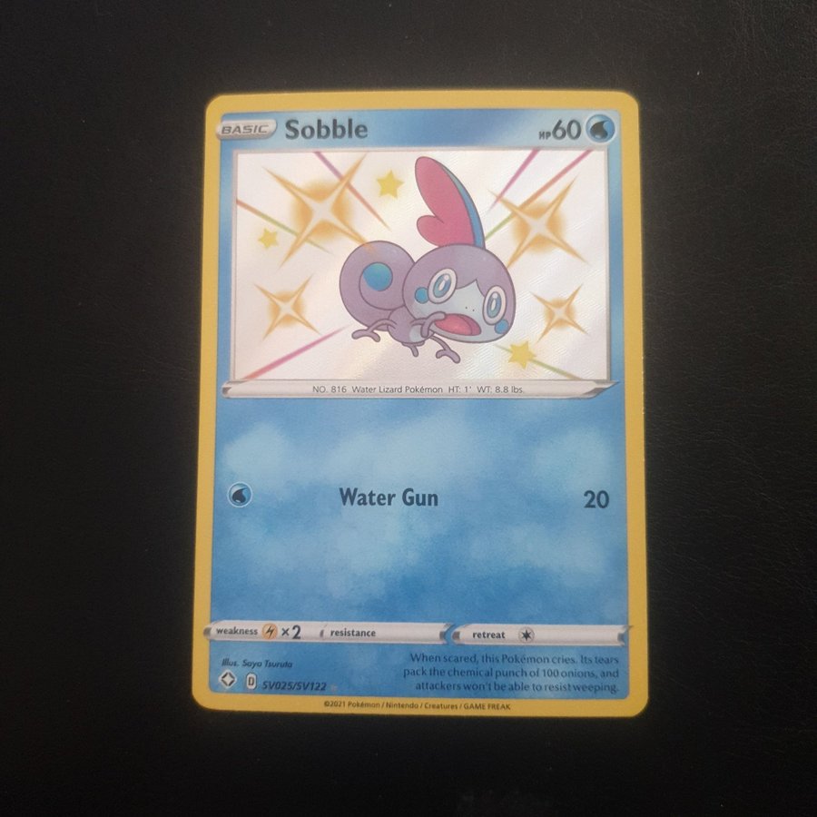 Se produkter som liknar sobble shiny Pokemonkort p Tradera (727236826)
