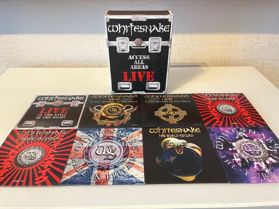 Whitesnake - Access All Areas Live (8xCD Box Set) | Köp på Tradera