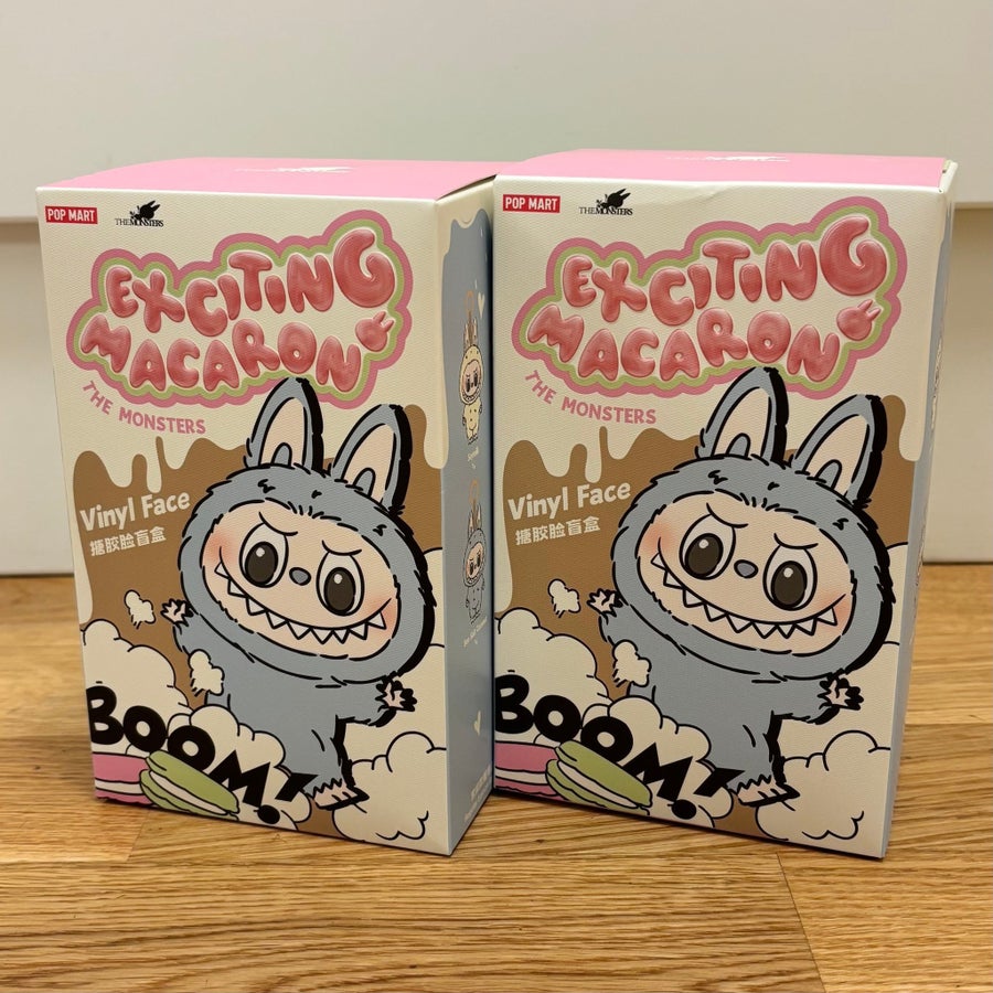 Pop Mart 2x THE MONSTERS Exciting Macaron Plush | Köp på Tradera