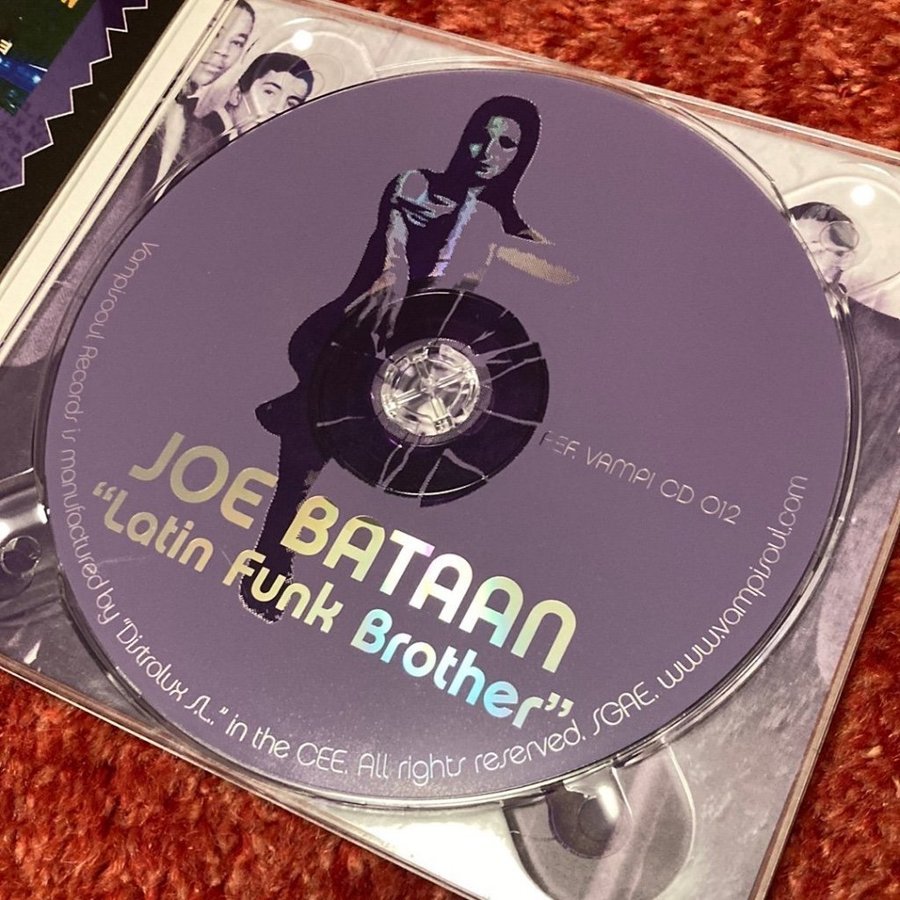 Joe Bataan 重量盤LPレコード Latin Funk Brother