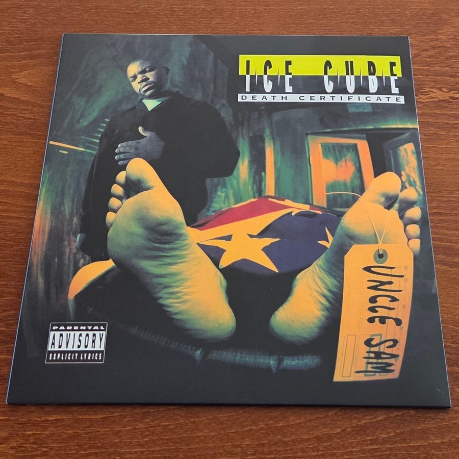 ICE CUBE DEATH CERTIFICATE LP 名作オリジナル ICE CUBE DEATH