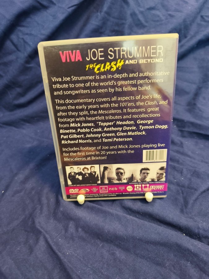 VIVA JOE STRUMMER DVD プレミアムエディション CLASH Viva Joe