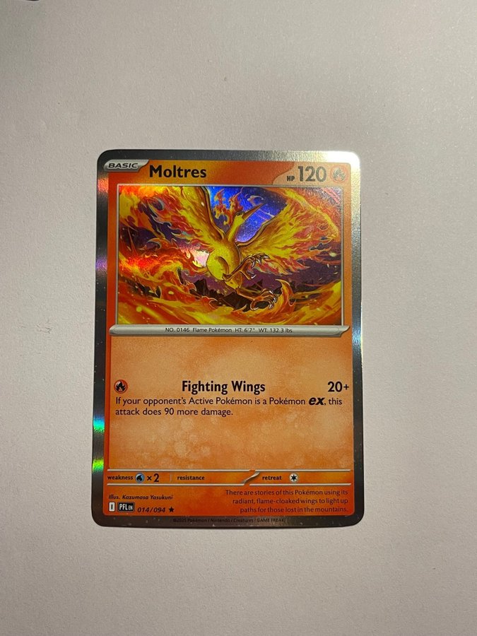 Se produkter som liknar Moltres [Holo] #14 Pokemon Ph.. p Tradera  (727348539)