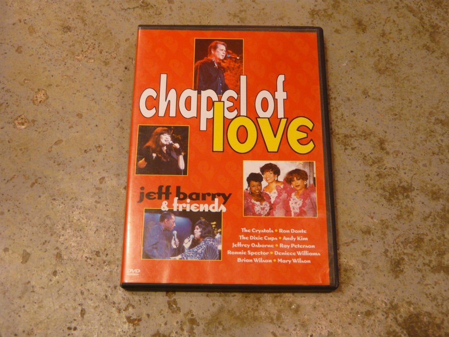 Chapel of Love DVD Jeff Barry & Friends M10969657本物