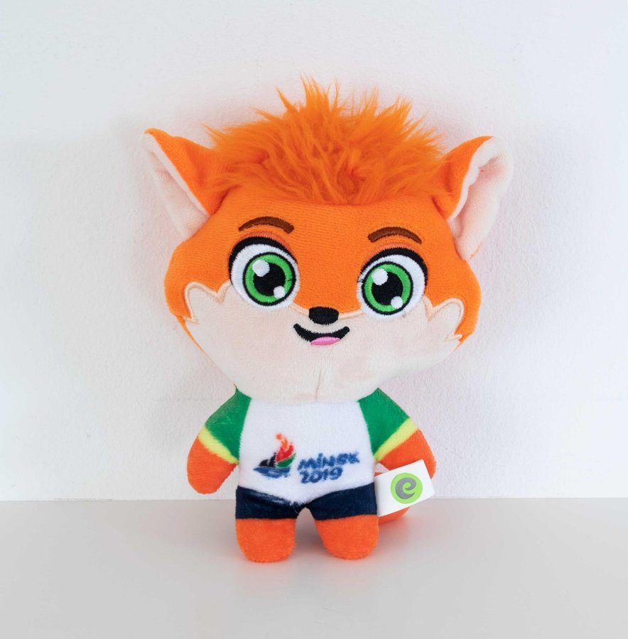 OS MASKOT, MINSK 2019, LESIK FOX, PLUSH Köp på Tradera (520230585)