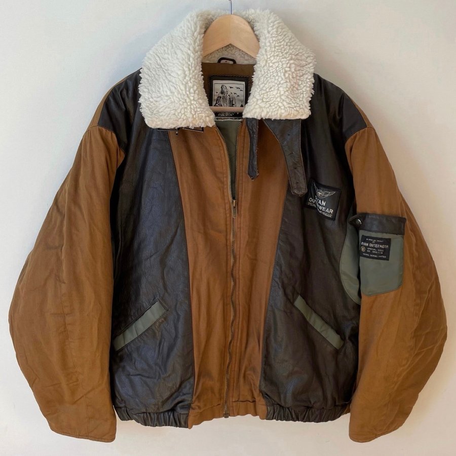 Vintage Ryan Leatherwear Pilot Jacket M