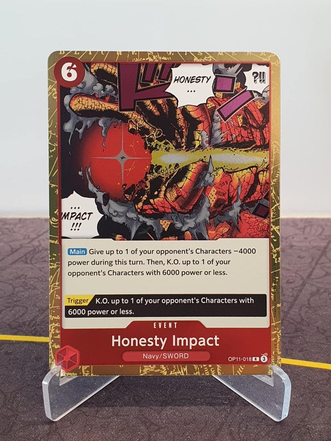 HONESTY IMPACT - Holo Rare - A Fist of Divine S.. | Köp på Tradera