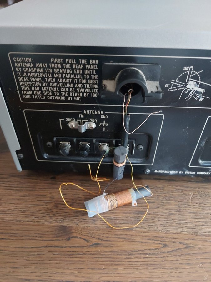 Stereo Tuner Jvc Jt -v22 ( Leia A Descrição) | Parcelamento sem juros
