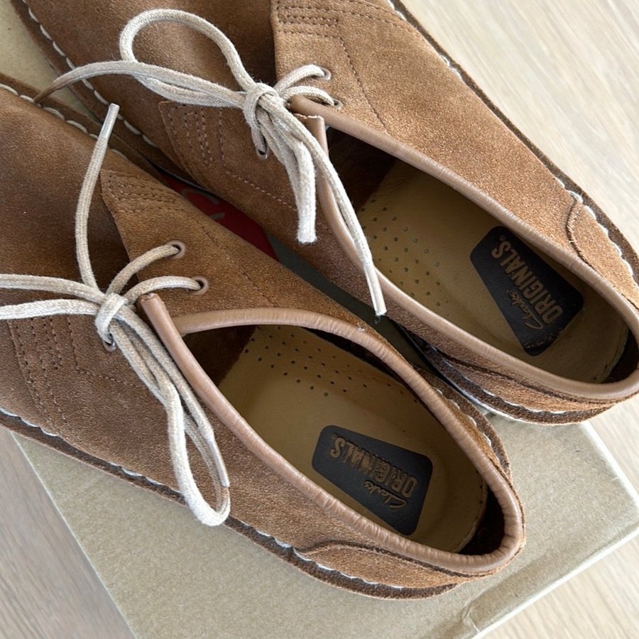 Clarks Jink Cola Suede Storlek 41 uk 7