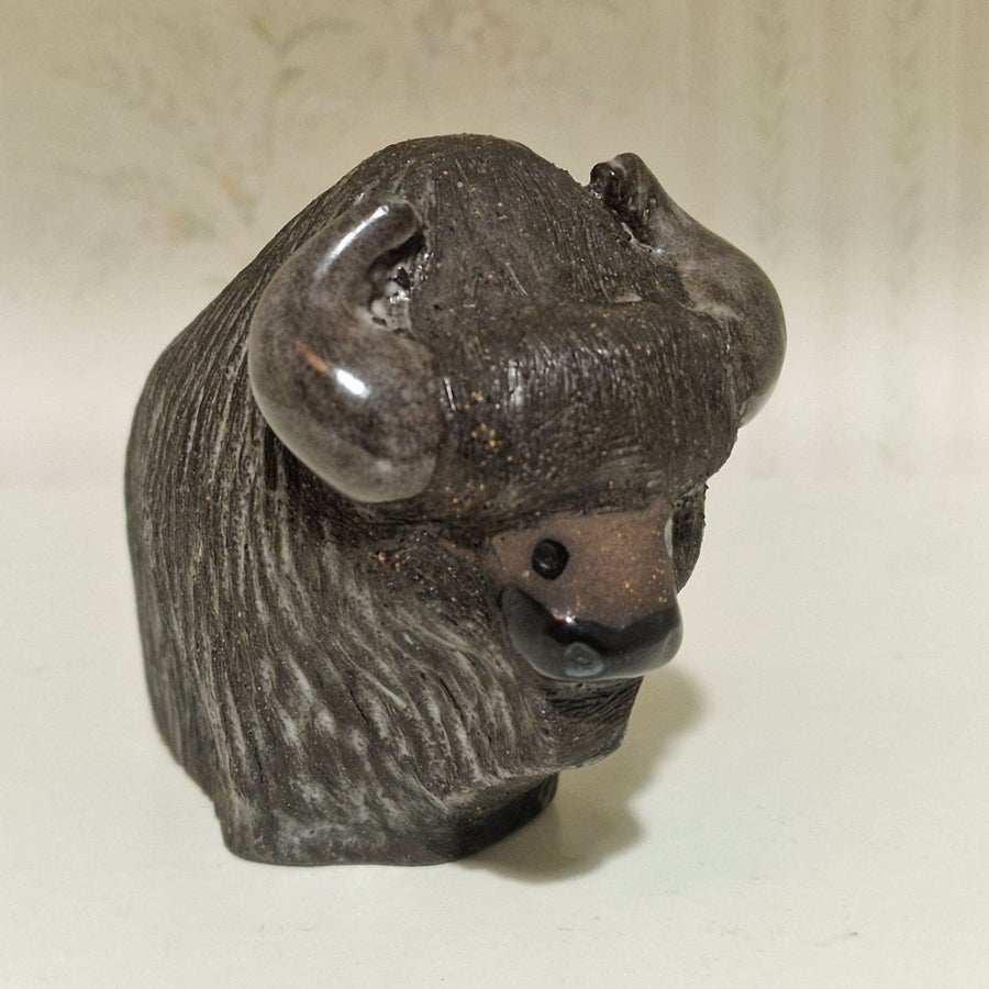 Fin skulptur /Bison/ Upsala Ekeby/ Göran Anders.. | Köp på Tradera