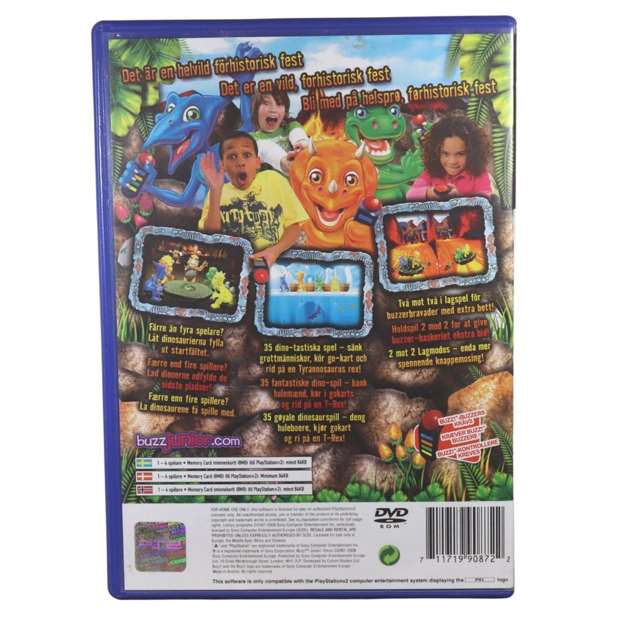 PS2 Buzz Junior Dino Den