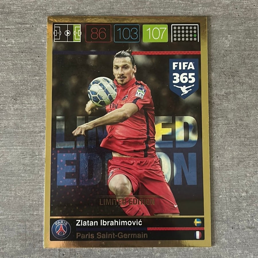 zlatan ibrahimovic limited edition card PANINI ADRENALYN | 2016 UEFA Euro France Se produkter som liknar Zlatan