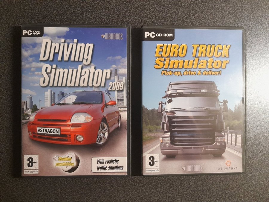 Se produkter, der ligner Euro Truck Simulator och Dri.. på Tradera  (609789405)