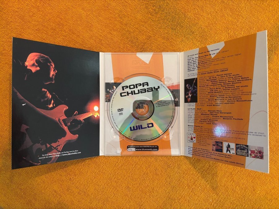 Se produkter som liknar Popa Chubby - Wild DVD på Tradera (729745057)
