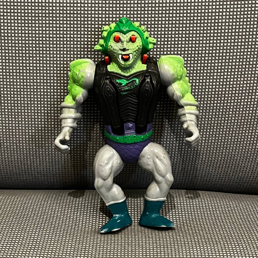 Figurine Maitres De L'Univers - Snake Face - Mattel, 1986, MOTU Vintage