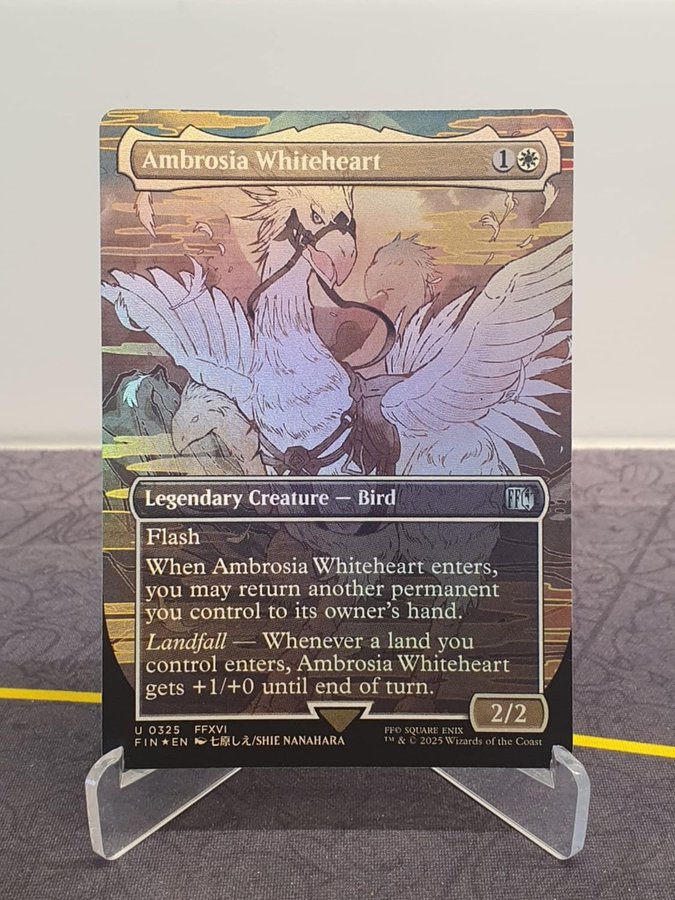 AMBROSIA WHITEHEART 325 - Holo Borderless - Mag.. | Kp p Tradera  (680984403)