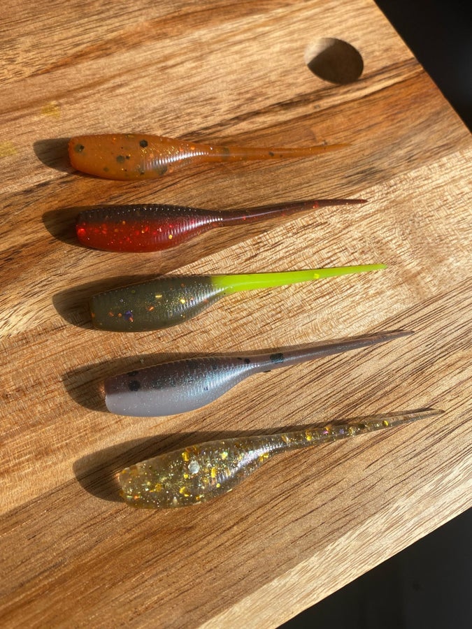 5-pack Crappie slayer 7cm, hemmagjorda jiggar | Köp på Tradera (749399109)