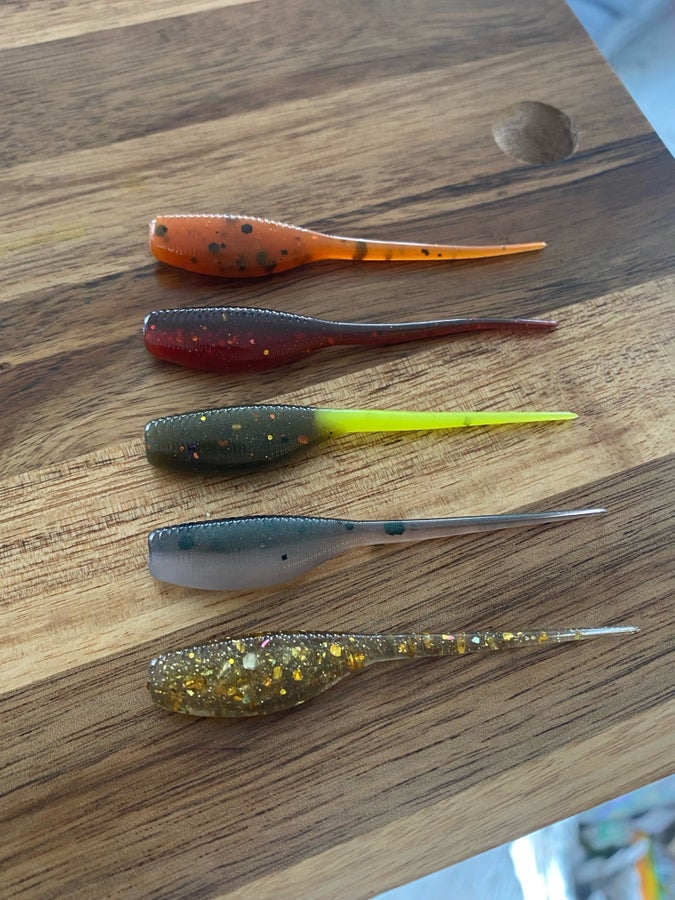 5-pack Crappie slayer 7cm, hemmagjorda jiggar | Köp på Tradera (749399109)