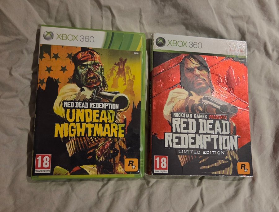Jeux xbox 360 red dead redemption undead nightmare - Jeux vidéo
