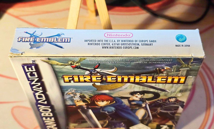 Fire Emblem Sur Game Boy Advance - Version PAL Française Complète (très Bon état)