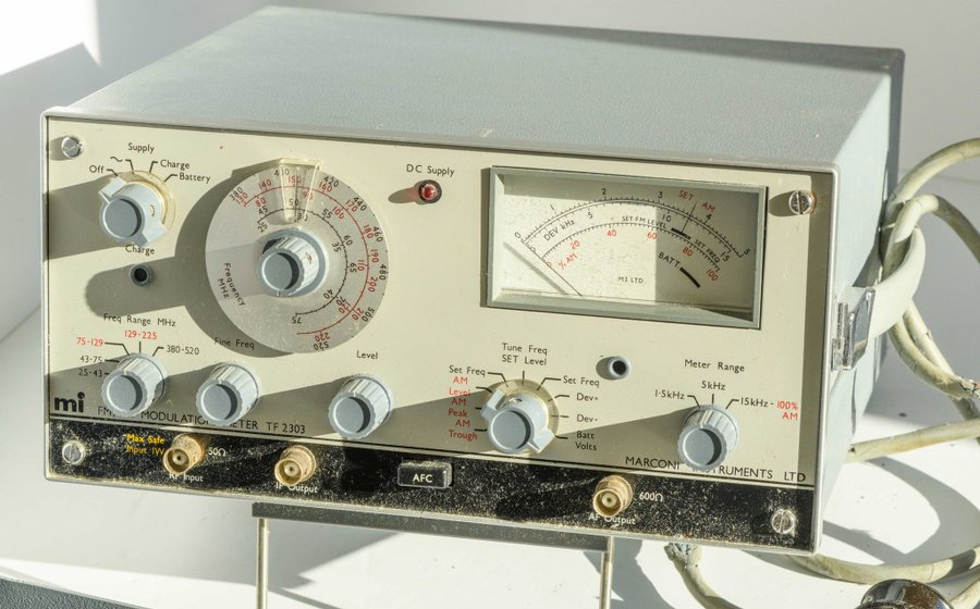 MARCONI TF2303 FMAM MODULATION METER Köp på Tradera (565598125)