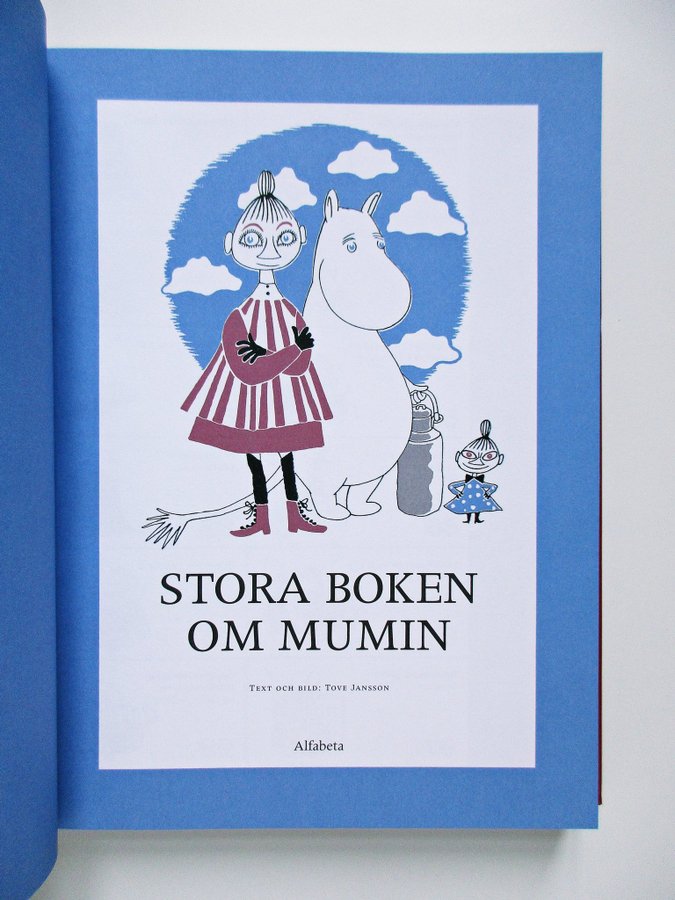 Tove Jansson - STORA BOKEN OM MUMIN oläst i väl.. | Köp på Tradera