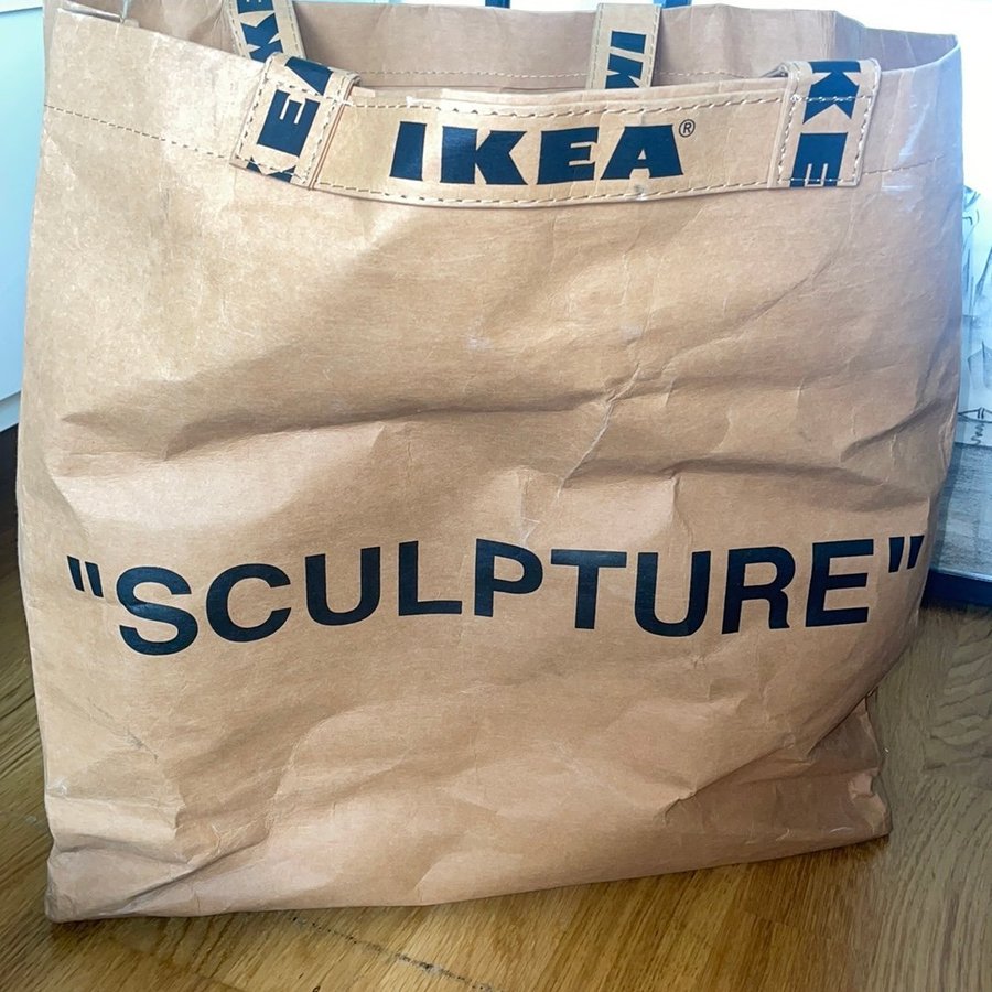 Off White Sculpture Bag Ikea Se Produkter Som Liknar Ikea X Off
