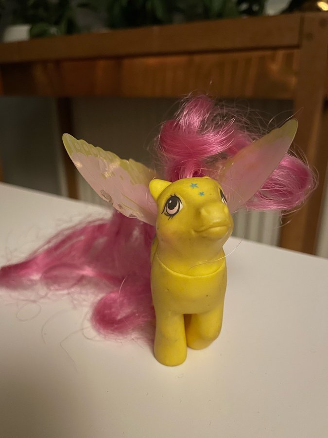 Figurine My Little Pony G1 – Starry Wings (Hasbro), Très Bon état