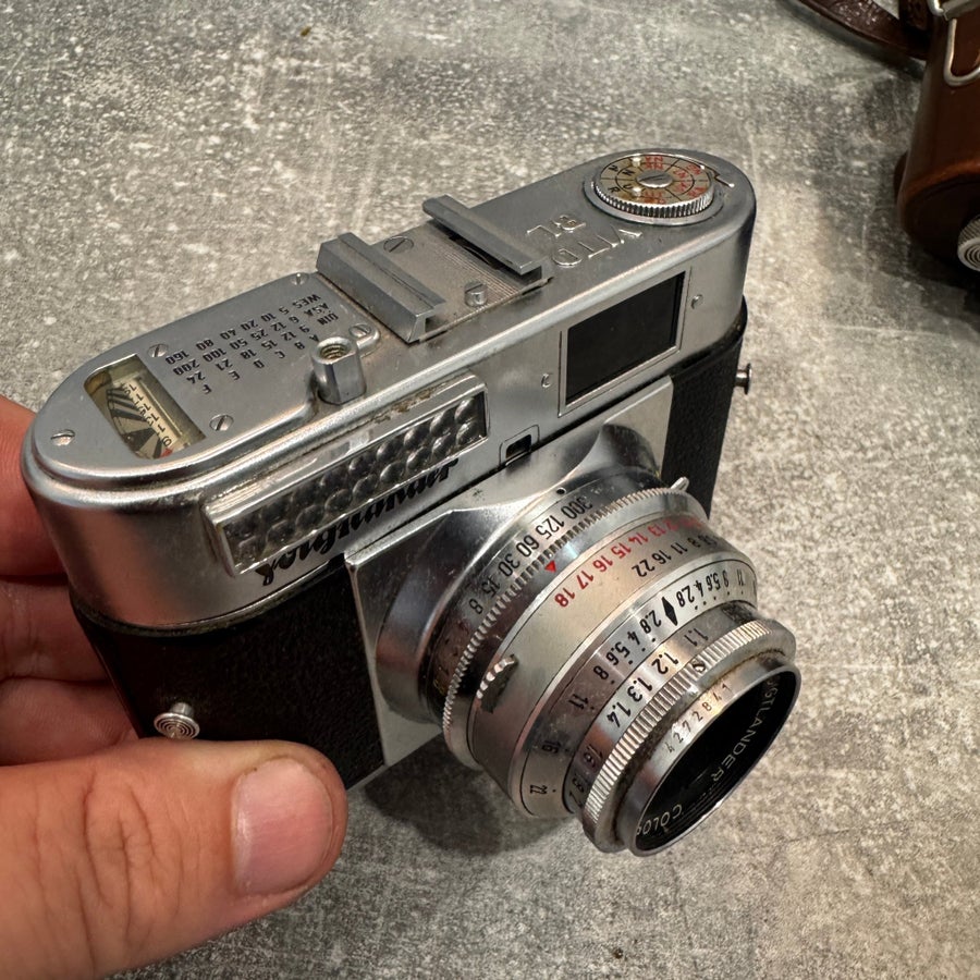 Voigtländer Vito BL + Originalväska – Color-Sko.. | Köp på Tradera