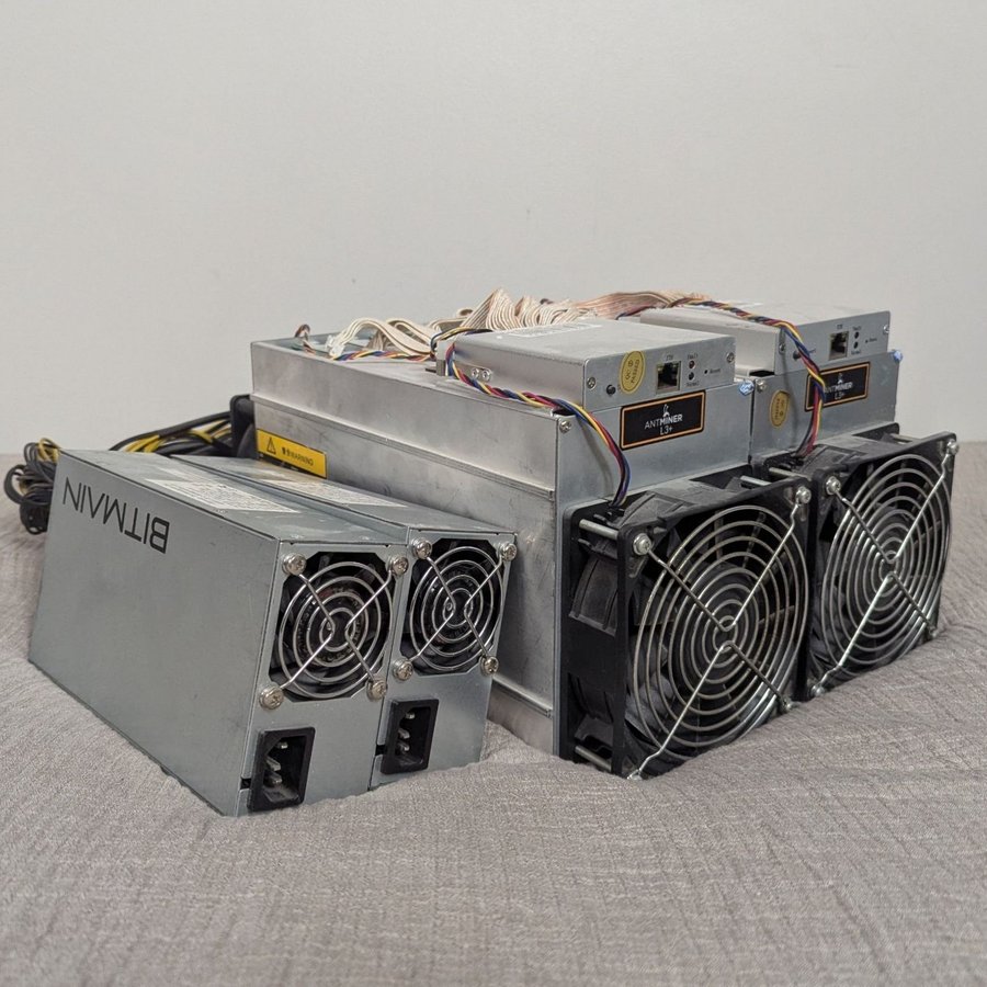 Se produkter som liknar Bitmain Antminer L3+ Bitcoin .. på Tradera  (705276555)