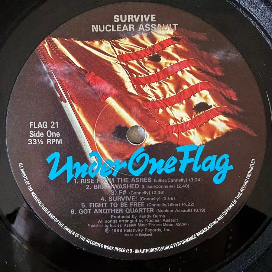 Nuclear assault レコード Survive Nuclear Assault Vinyl - – | LP Records 0 a NUCLEAR ASSAULT