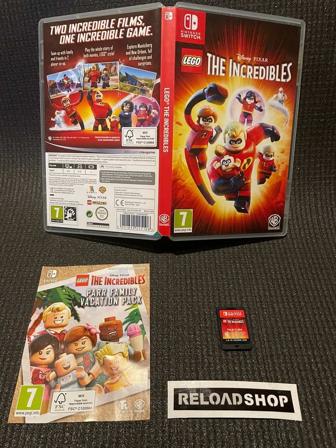 LEGO The Incredibles Nintendo Köp från RELOAD_SHOP på Tradera