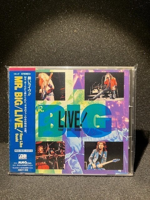 Mr Big - Live! Raw like sushi - Japan CD | Køb på Tradera (749139370)