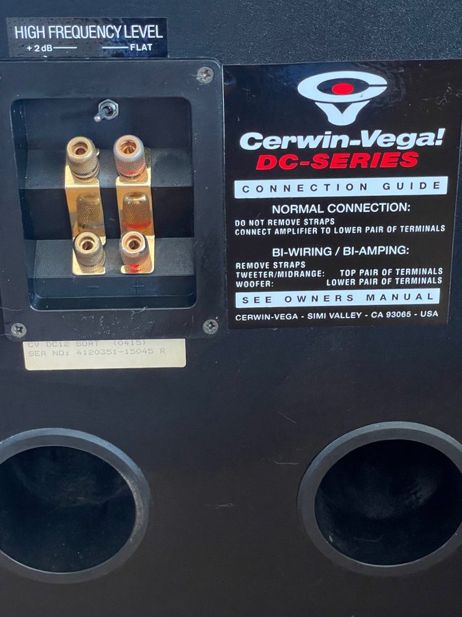 Se produkter som liknar Cerwin-Vega DC-SERIES på Tradera