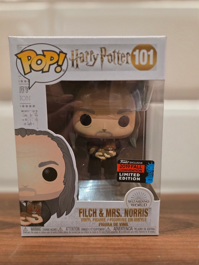 Funko Pop! Harry Potter Filch Norris 101 Köp på Tradera