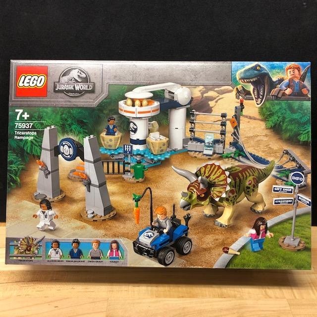 LEGO Jurassic World 75937 Rasande Triceratops Kop pa Tradera 520629646