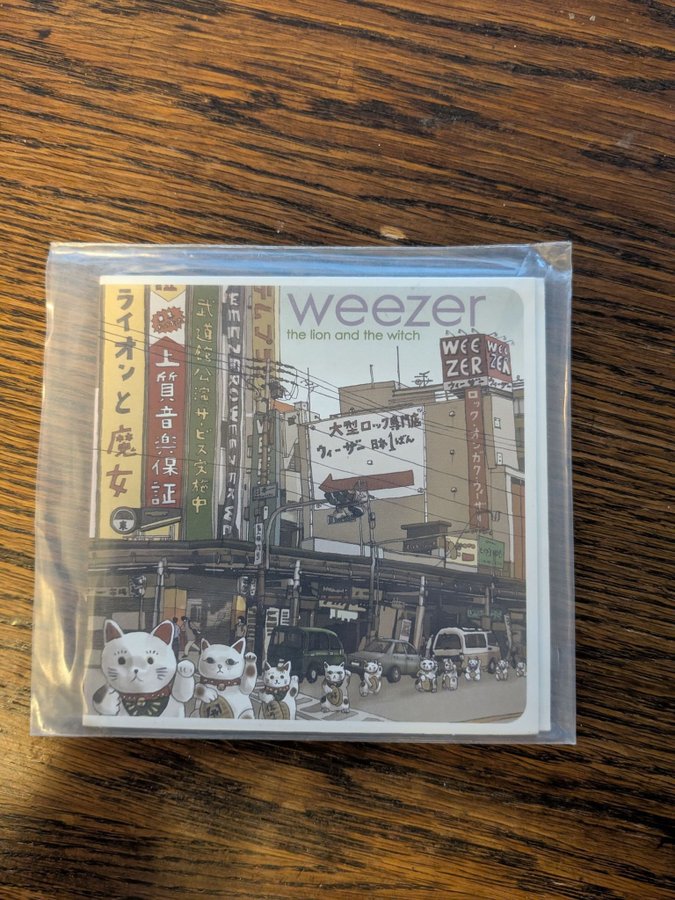 WEEZERウィーザー ＜the lion and the witch＞新品CD ウィーザー3000枚