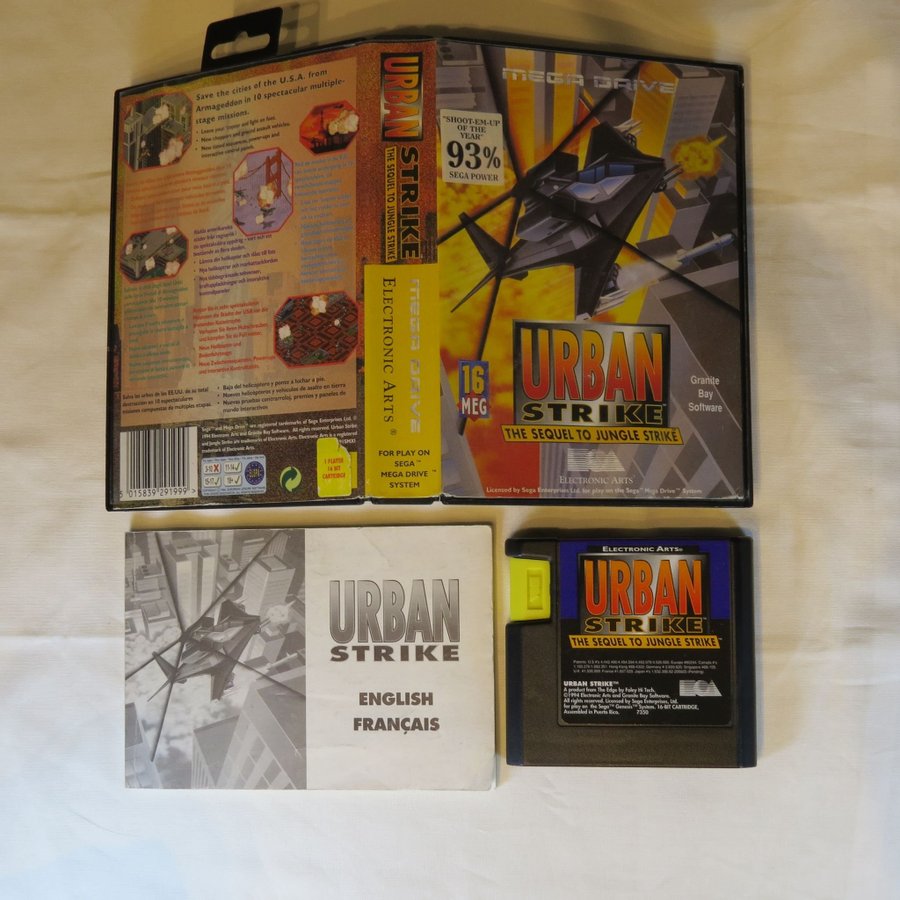 Urban Strike PAL Sega Mega Drive OVP CIB (Gebraucht) in Gossau ZH für