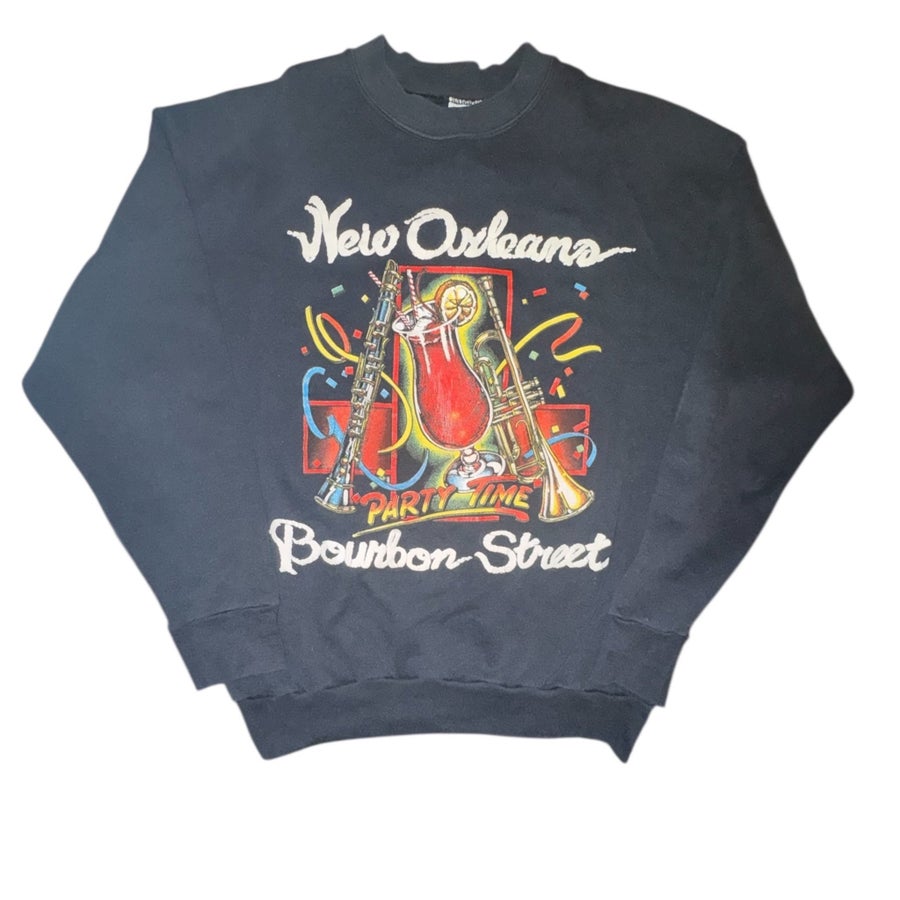 ヴィンテージワッペン Bourbon Street New Orleans 1990s | New Orleans | Bourbon Street | rubber p.. | Köp på Tradera