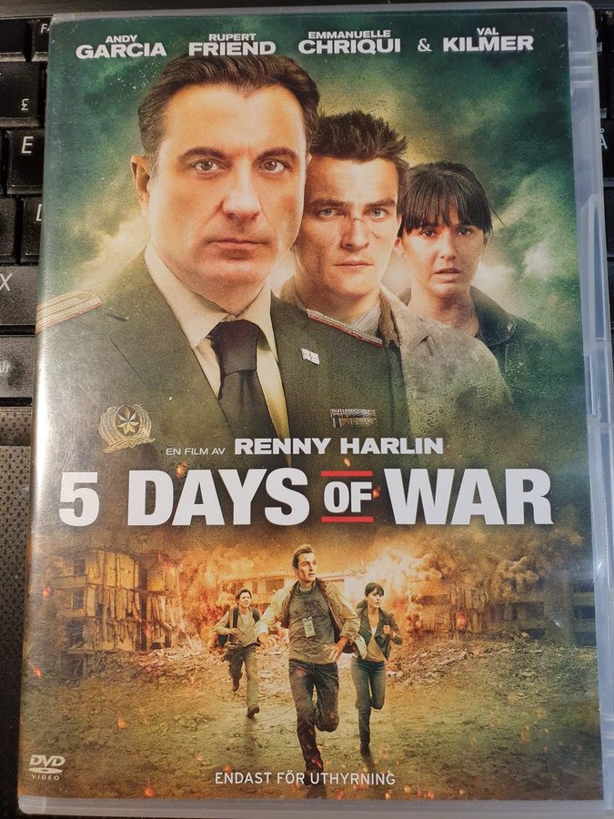 5 Days Of War 11 Dvd Andy Garcia Ruper Kop Pa Tradera