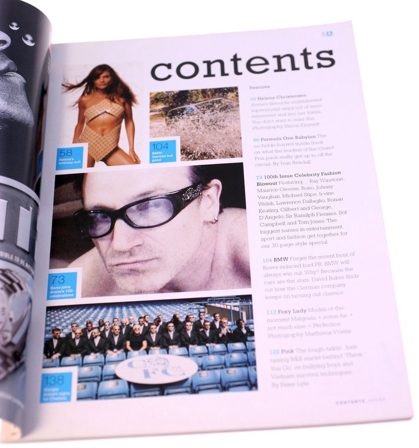 Arena magazine No.100 July 2000-Helena Christen.. | Köp på Tradera
