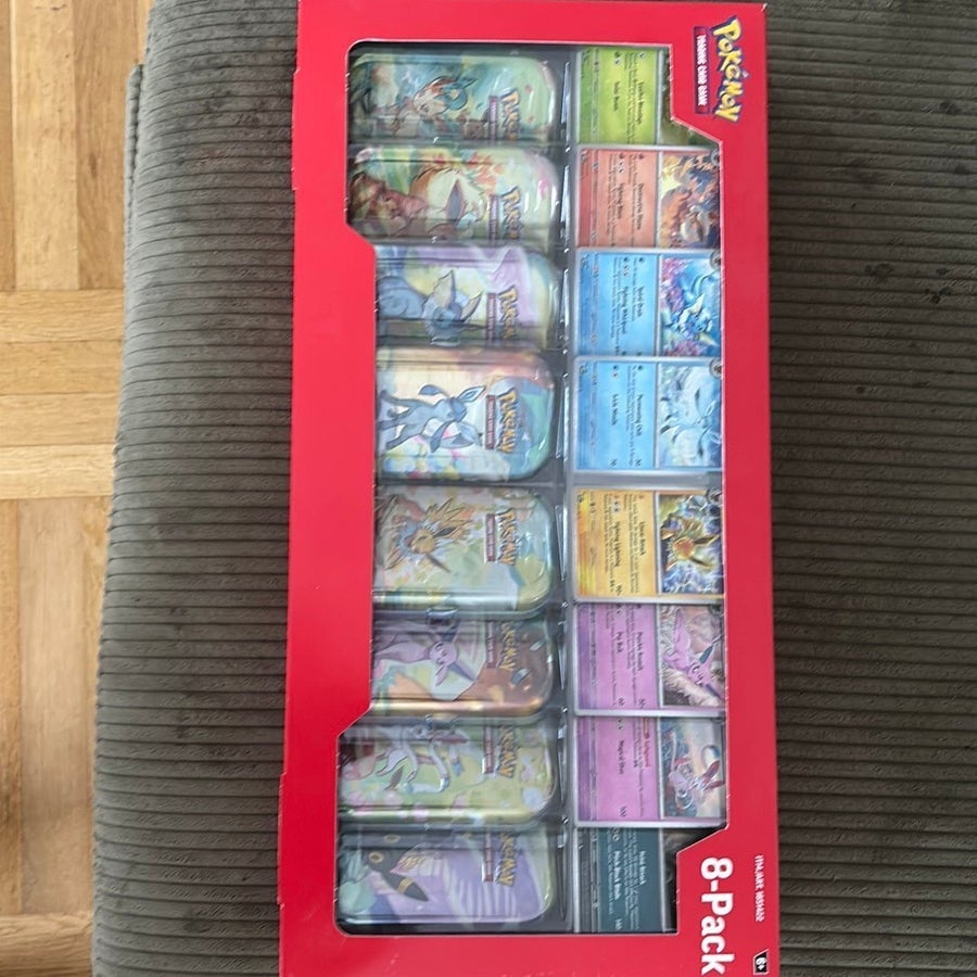 pokemon trading card game 8 pack Pokmon TCG: Scarlet & Violet 8: Surging Sparks: Single (Styles May Vary) Each one also boasts a Pokemon art card that portrays the tins artwork Env 8 Pokemon Cards |