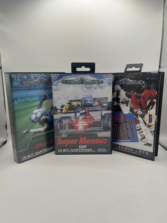 Jeu SEGA Mega Drive – World Cup Italia 90, Version PAL, Complet (boîte, Jeu Fonctionnel)